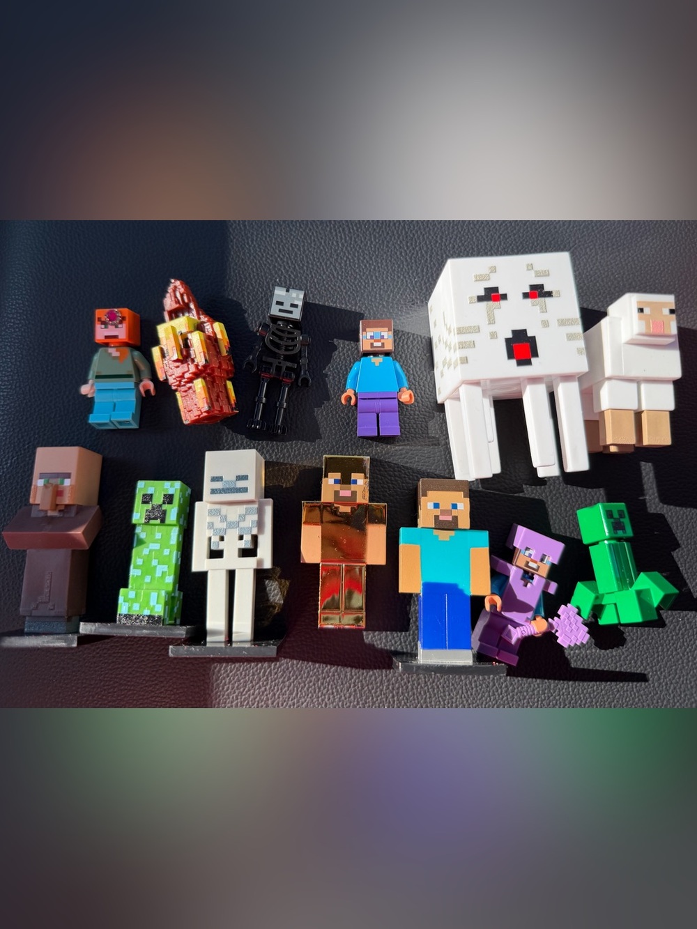 Lego Minecraft Mini Figures & Bigger Play Figures Bulk Lego Pieces